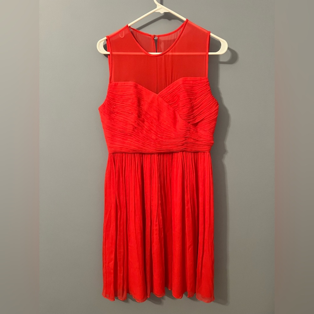 J Crew Size 10 Coral Dress. EUC.